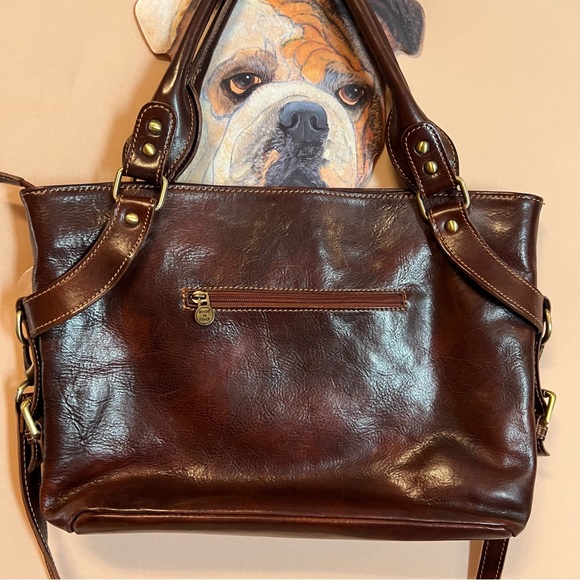 Authentic Firenze Leather Bag - Picture 2 of 10